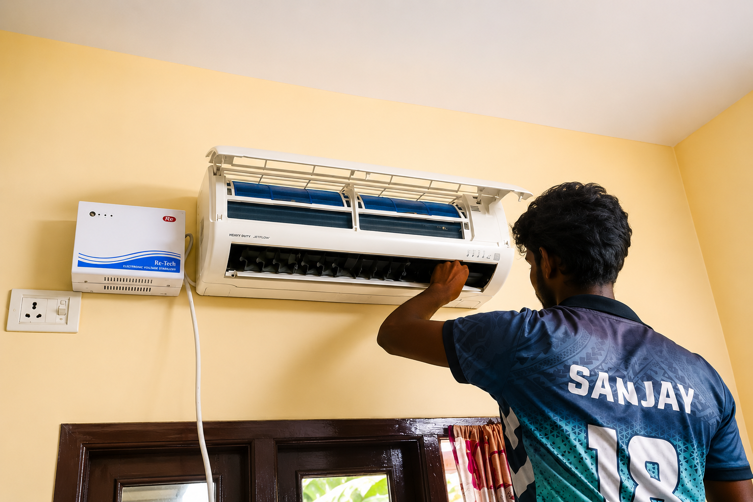 AC Gas Leak Recharge